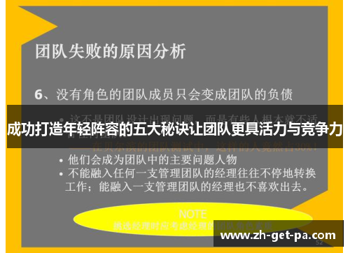 成功打造年轻阵容的五大秘诀让团队更具活力与竞争力